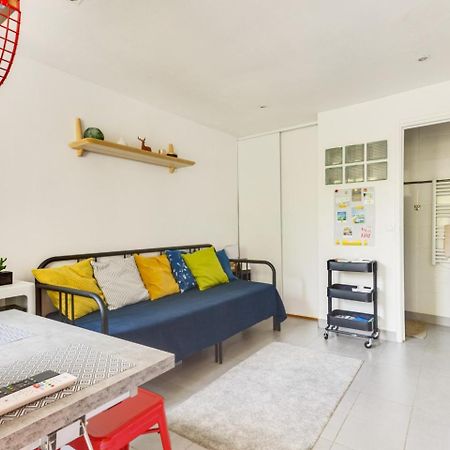 Studio Calme Proche Paris Avec Terrasse Privative Et Jacuzzi En Option Palaiseau Exterior foto