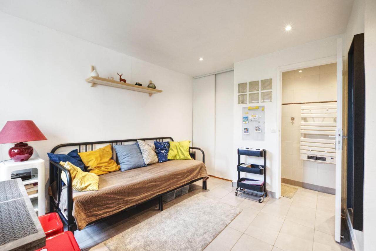 Studio Calme Proche Paris Avec Terrasse Privative Et Jacuzzi En Option Palaiseau Exterior foto