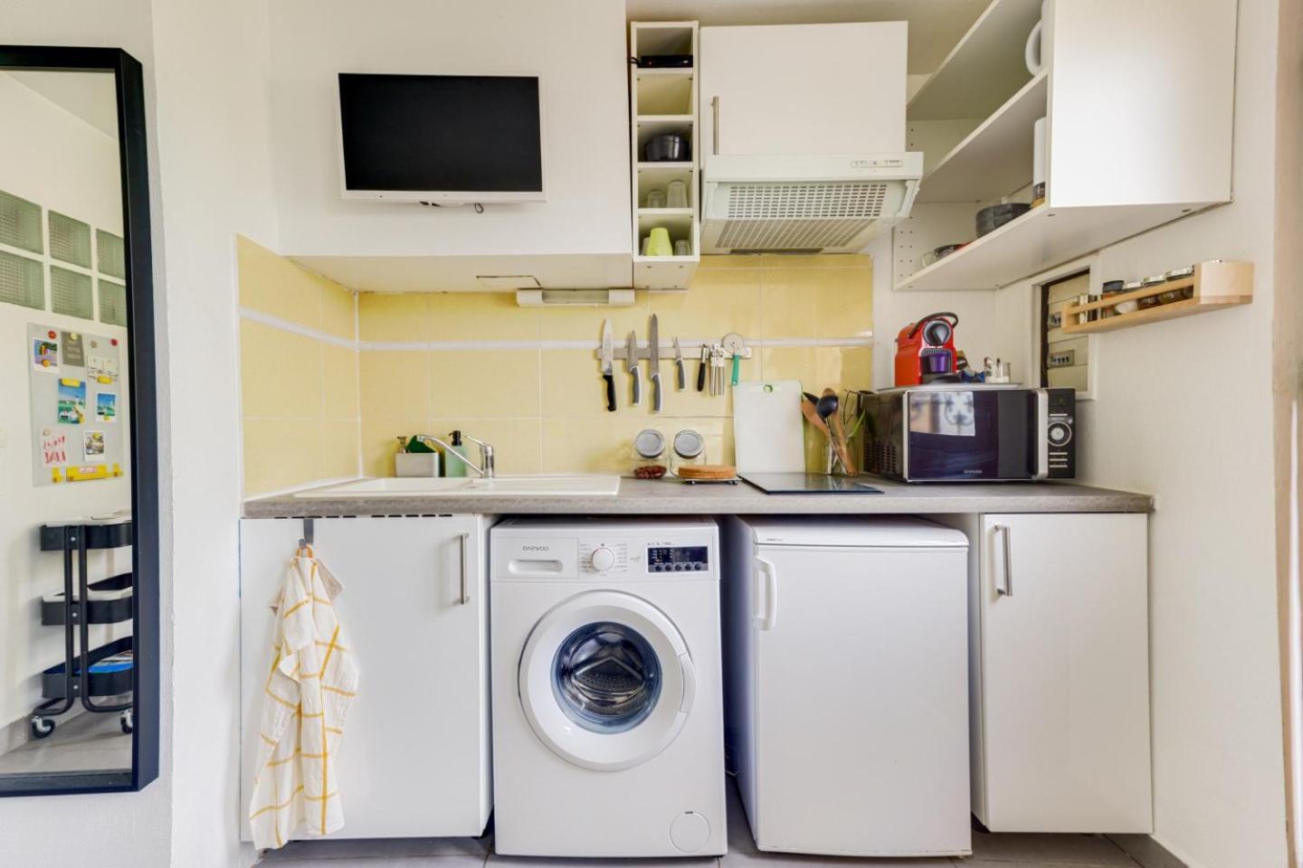 Studio Calme Proche Paris Avec Terrasse Privative Et Jacuzzi En Option Palaiseau Exterior foto