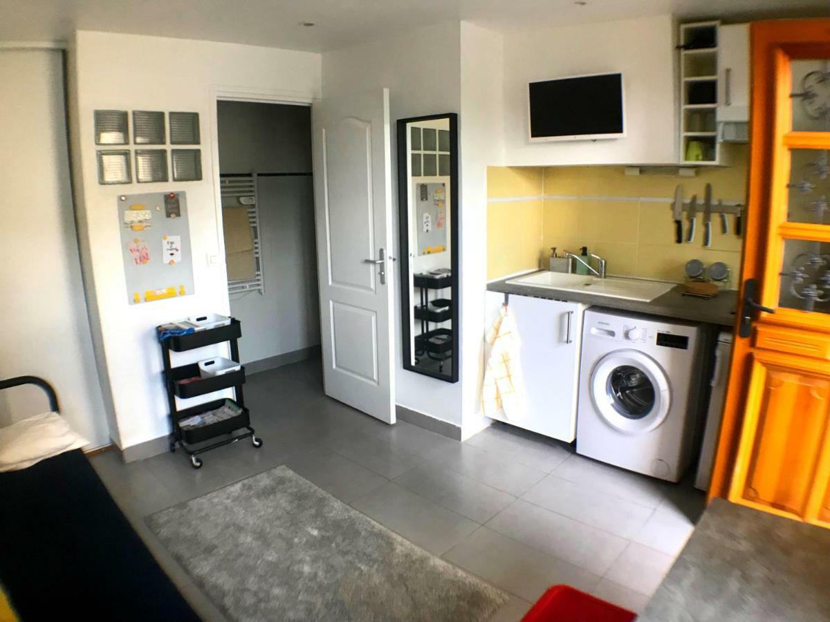 Studio Calme Proche Paris Avec Terrasse Privative Et Jacuzzi En Option Palaiseau Exterior foto