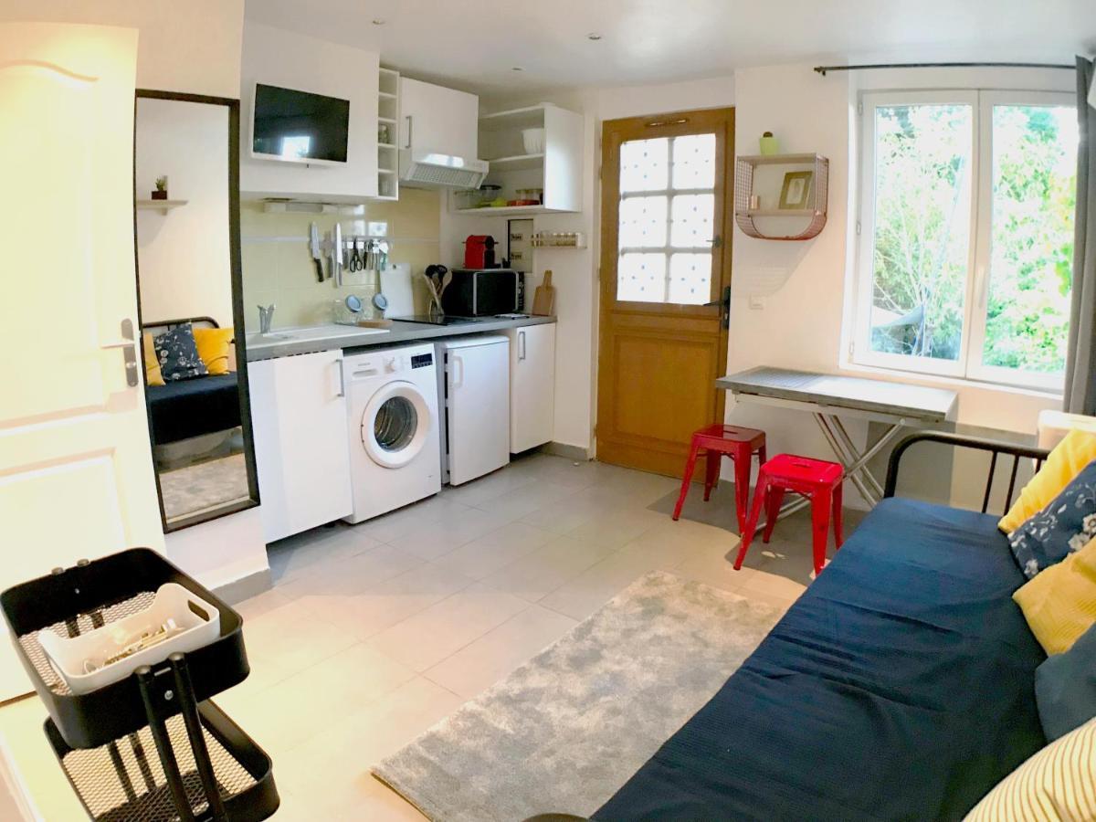 Studio Calme Proche Paris Avec Terrasse Privative Et Jacuzzi En Option Palaiseau Exterior foto